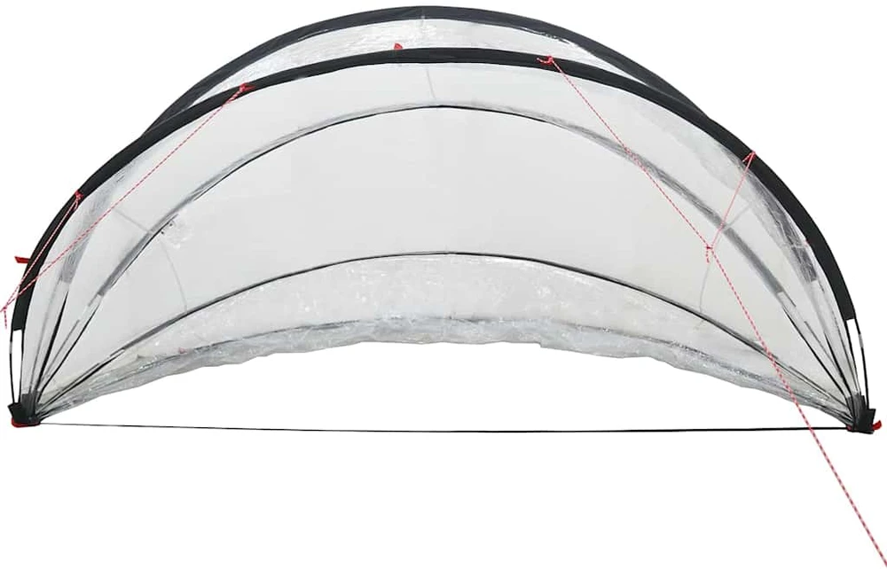 Baseino kupolas 405 x 405 x 192 cm PVC Skaidrus