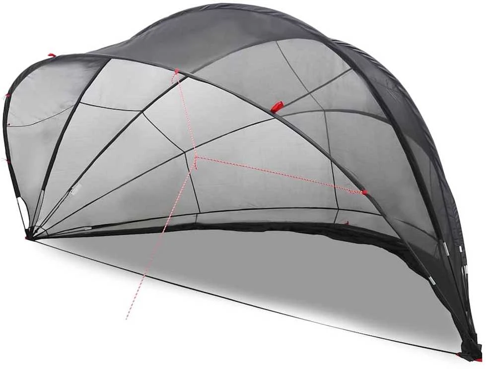 Baseino kupolas 546 x 516 x 250 cm 185T poliesteris su PU danga