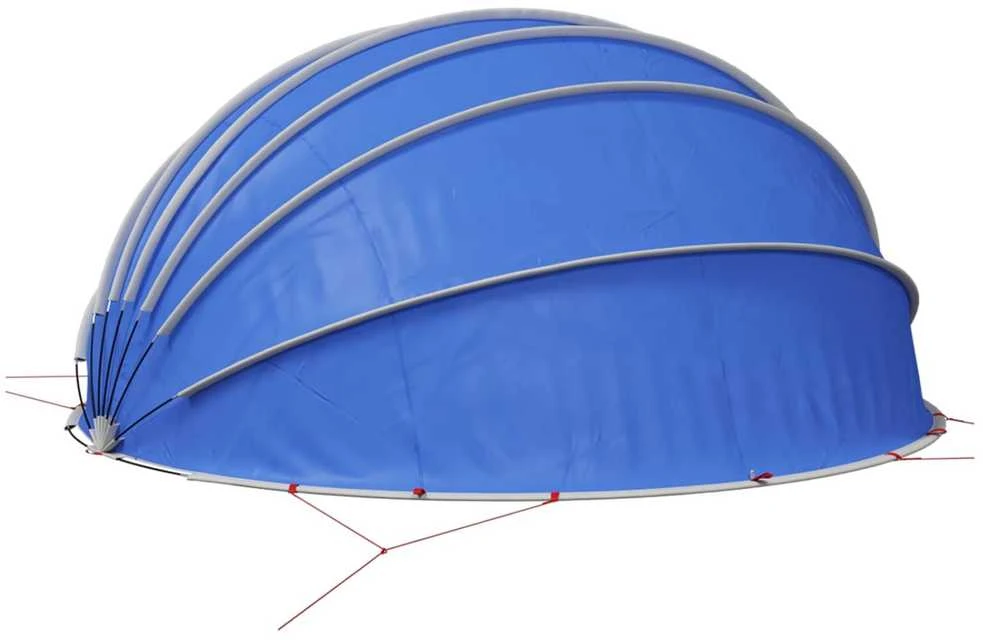 Baseino kupolas 592 x 590 x 275 cm 185T poliesteris su PU danga