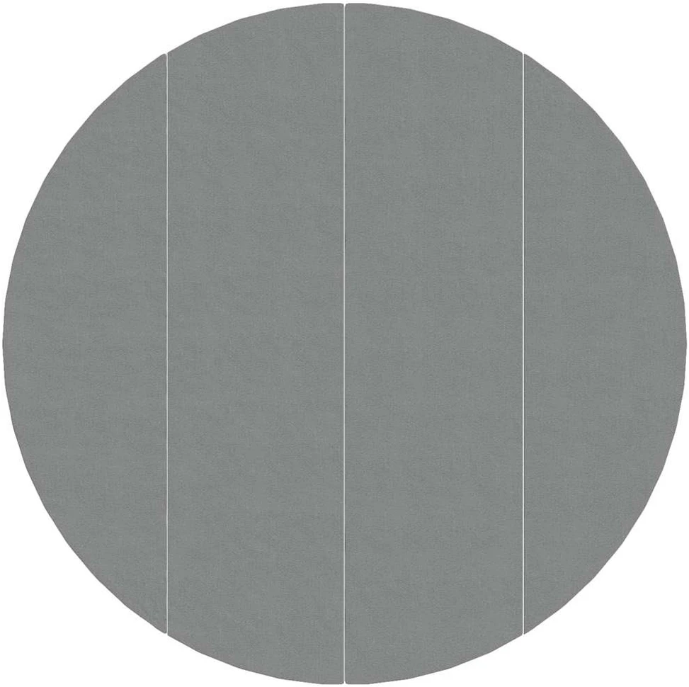 Baseino paklotas, pilkas, 500 cm, poliesterio geotekstilė