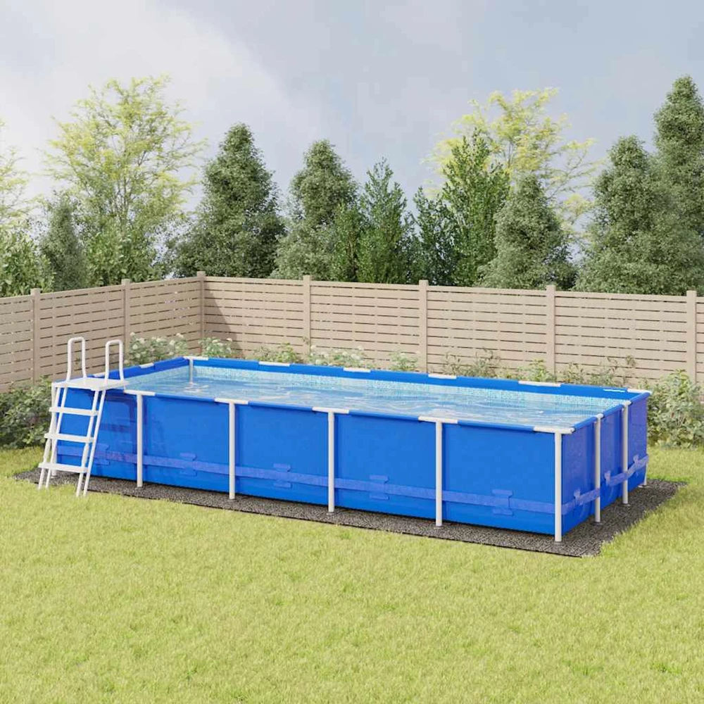 Baseino paklotas, pilkas, 999x500cm, poliesterio geotekstilė