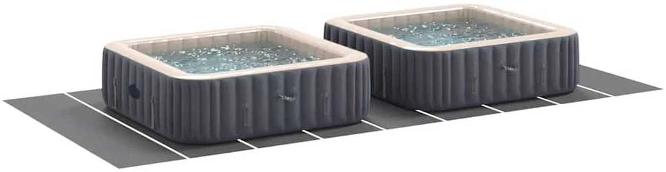 Baseino paklotas, pilkas, 999x500cm, poliesterio geotekstilė
