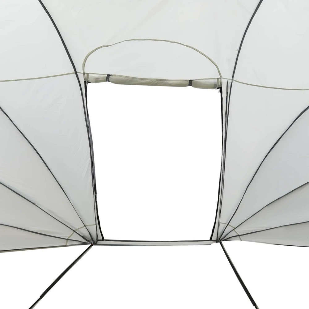 Baseino palapinė kupolas 538 x 440 x 204 cm Pilka
