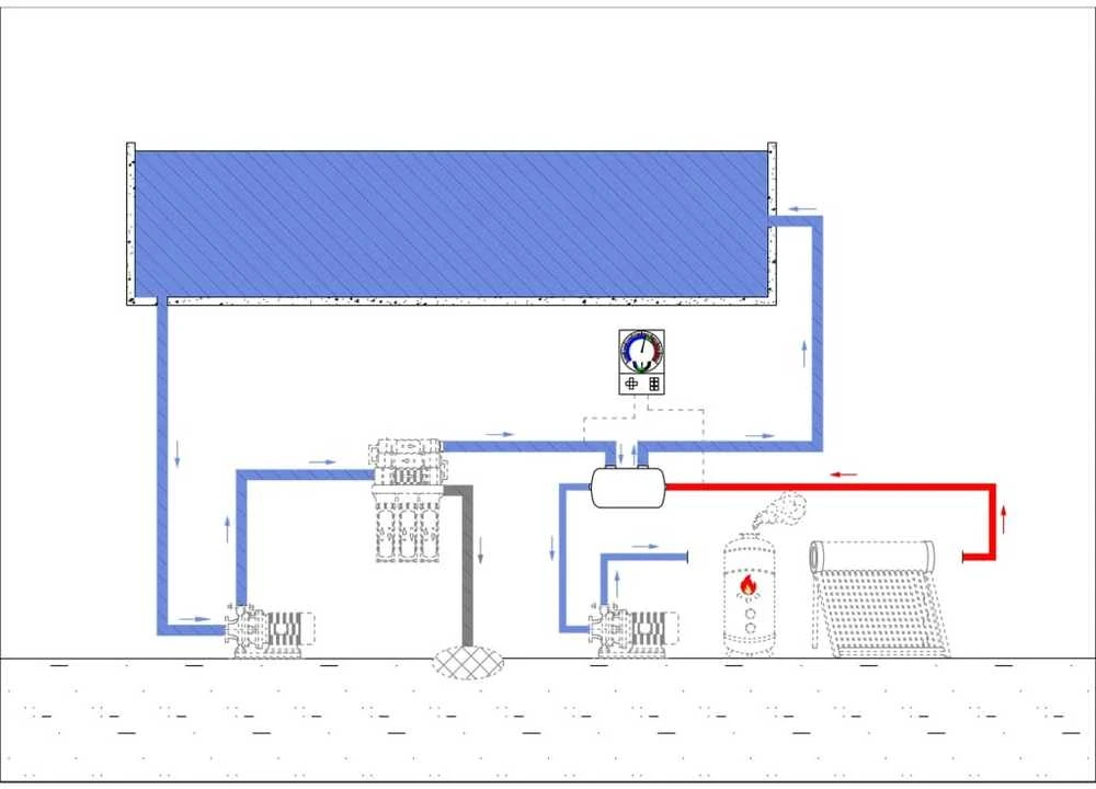 Baseino Šilumokaitis 355 x 134 mm, 40 kW