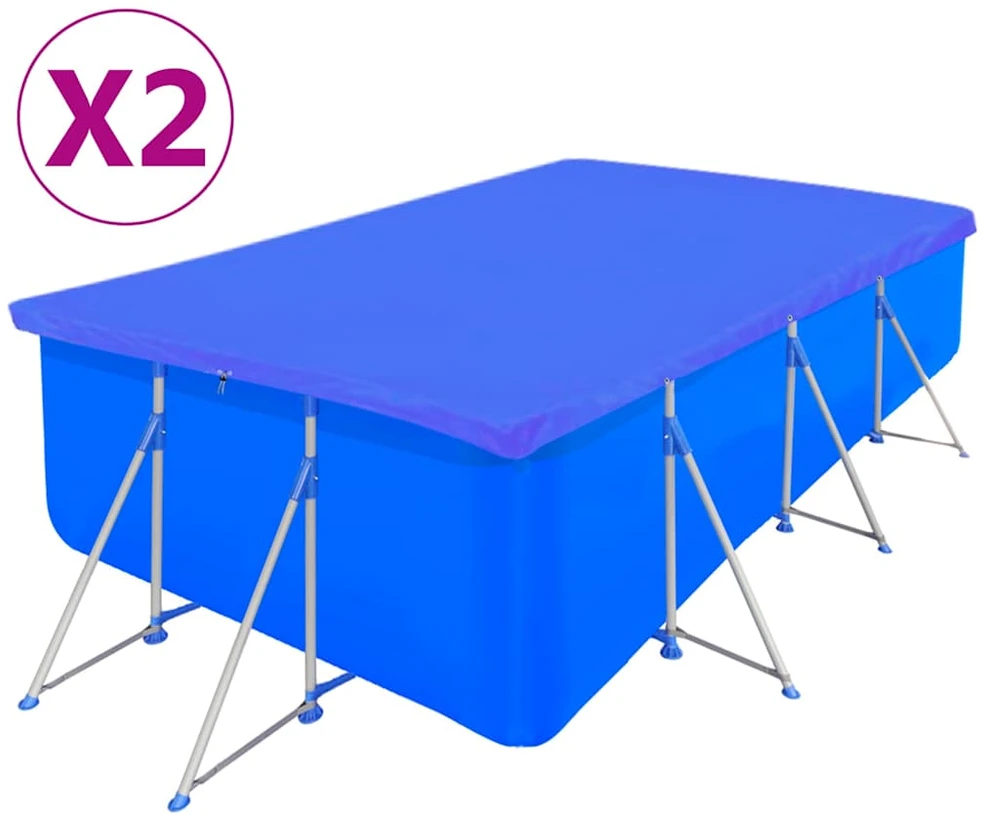 Baseino uždangalai, 2vnt., 540x270cm, PE, 90g/m², stačiakampiai