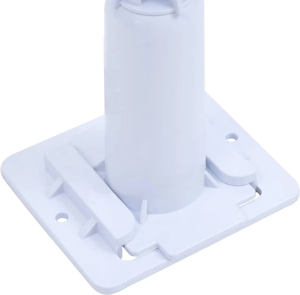 Baseino uždangalo susukimo volas su plastikiniu pagrindu