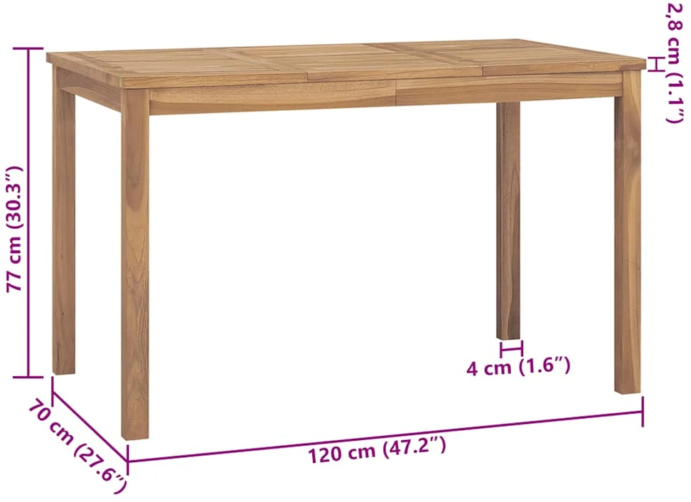 Batavia suoliukas su pagalvėmis, 120 cm, tikmedis
