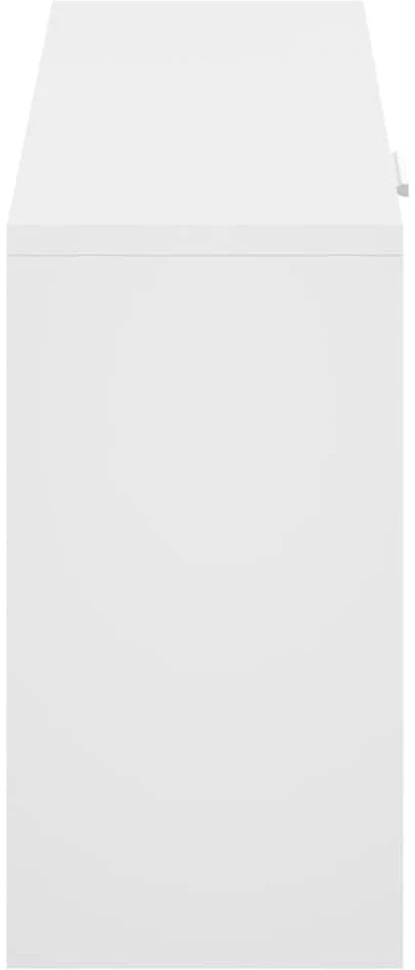 Valgomojo stalas, 140 x 80 x 75 cm, baltas