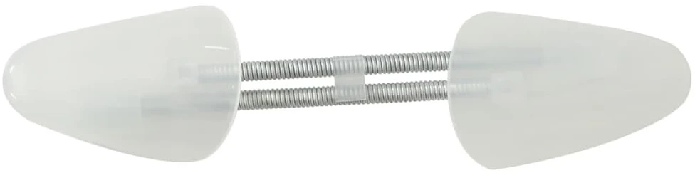 Batų kurpaliai, 5 poros, baltos spalvos, plastikas, EU 35–38