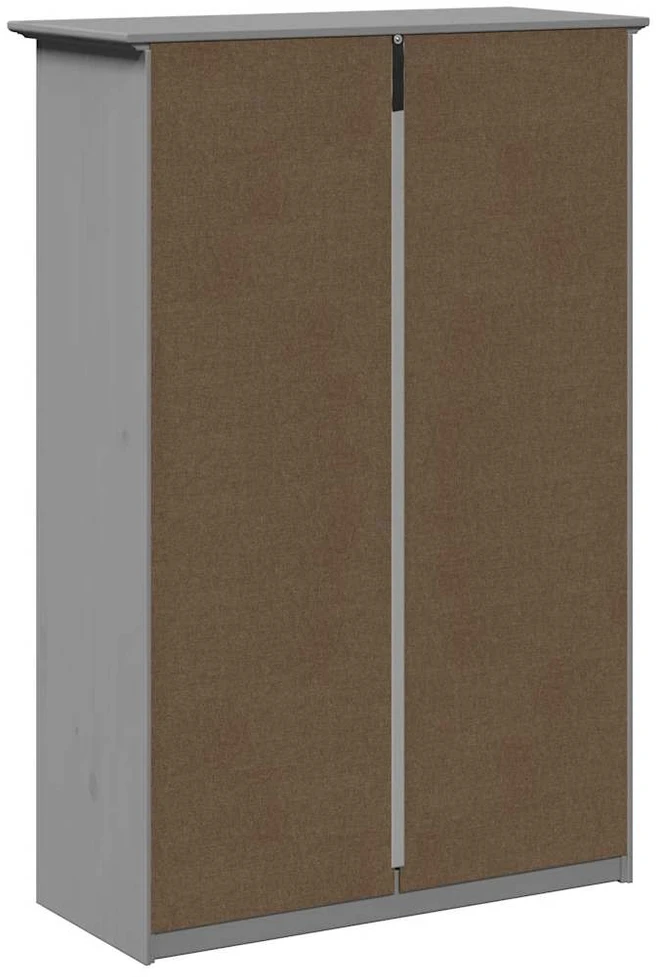 Batų lentyna BODO, pilka, 80x35x118 cm