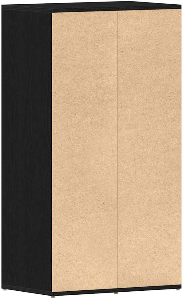 Batų lentyna, juodo ąžuolo spalvos, 54x34x100,5 cm, inžinerinė mediena