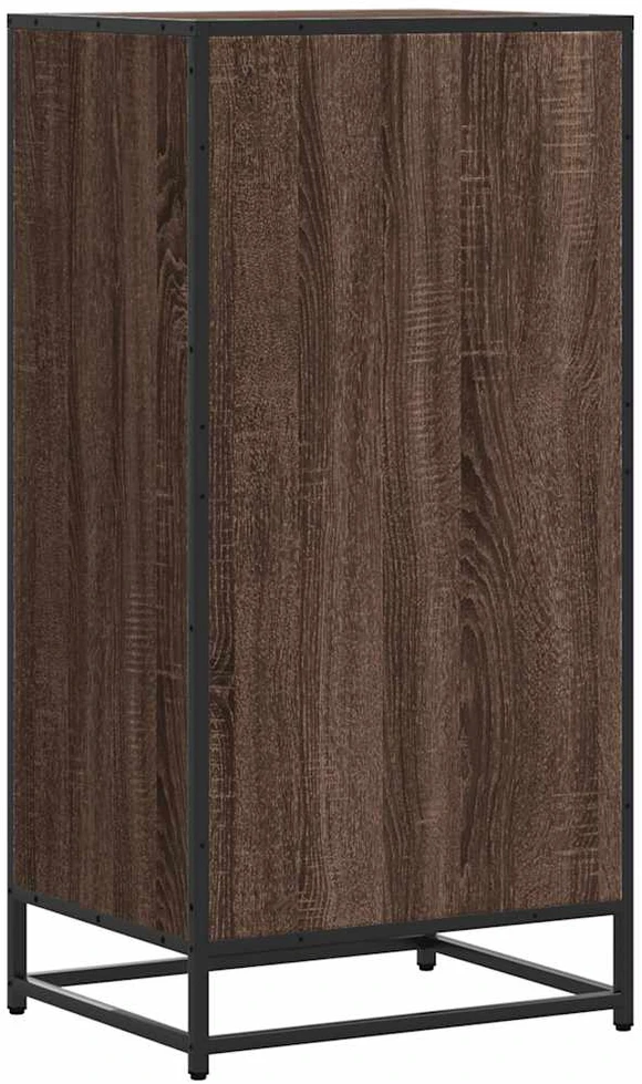 Batų lentyna Rudas ąžuolas 48x38x97,5 cm Inžinerinė mediena
