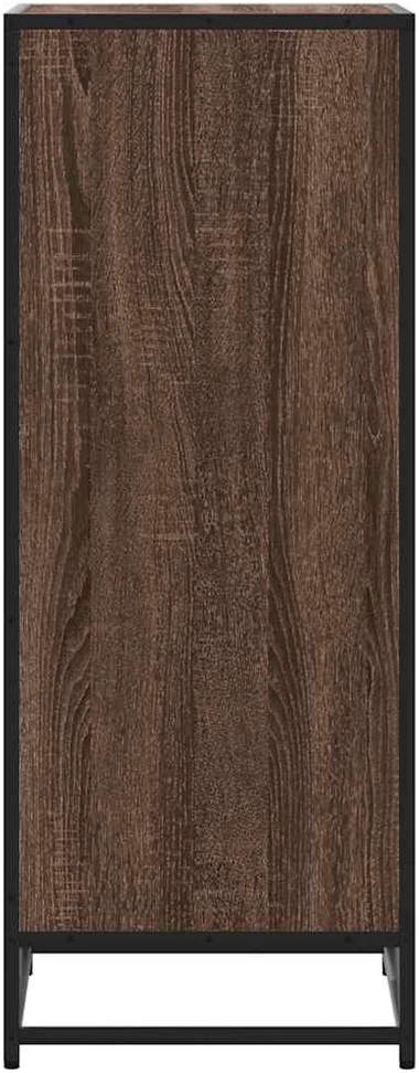 Batų lentyna Rudas ąžuolas 48x38x97,5 cm Inžinerinė mediena