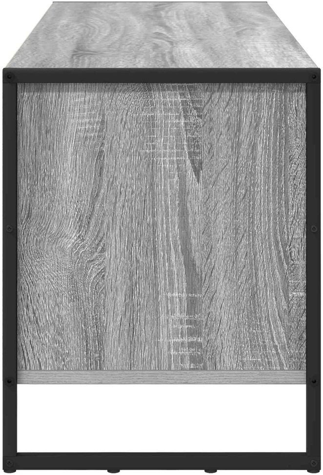 Batu skrynia 100 x 35 x 44 cm Apdirbta mediena Pilkas Sonoma