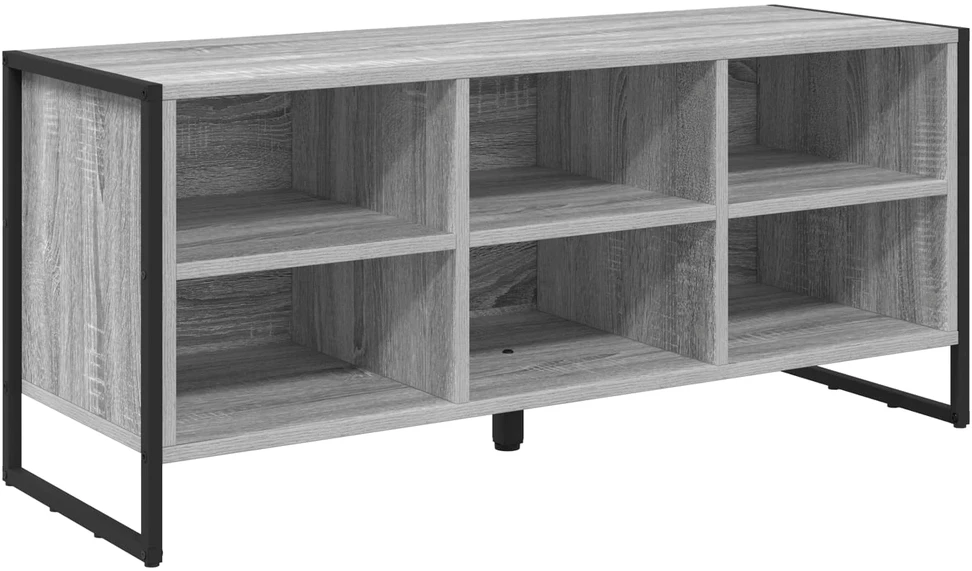 Batu skrynia 100 x 35 x 44 cm Apdirbta mediena Pilkas Sonoma