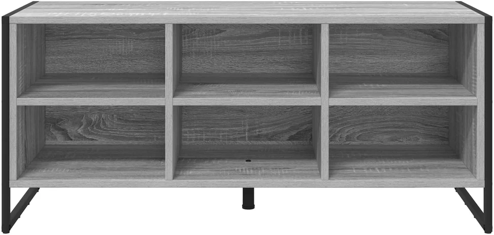 Batu skrynia 100 x 35 x 44 cm Apdirbta mediena Pilkas Sonoma