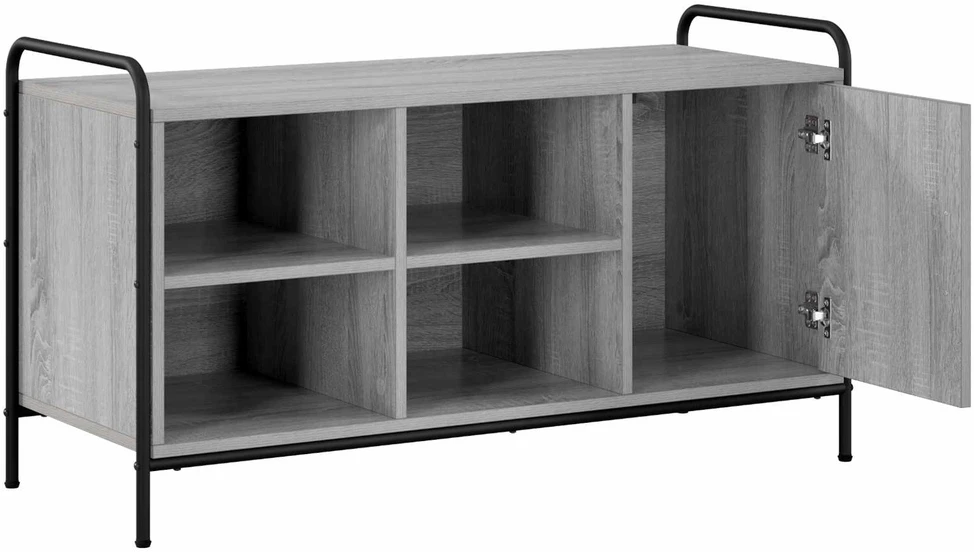 Batu skrynia 100 x 39,5 x 55,5 cm Apdirbta mediena Pilka Sonoma