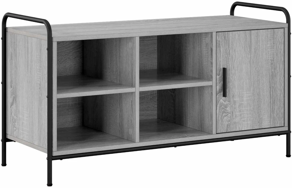 Batu skrynia 100 x 39,5 x 55,5 cm Apdirbta mediena Pilka Sonoma