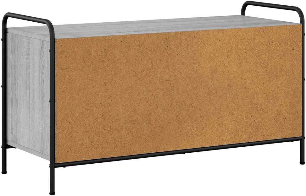 Batu skrynia 100 x 39,5 x 55,5 cm Apdirbta mediena Pilka Sonoma
