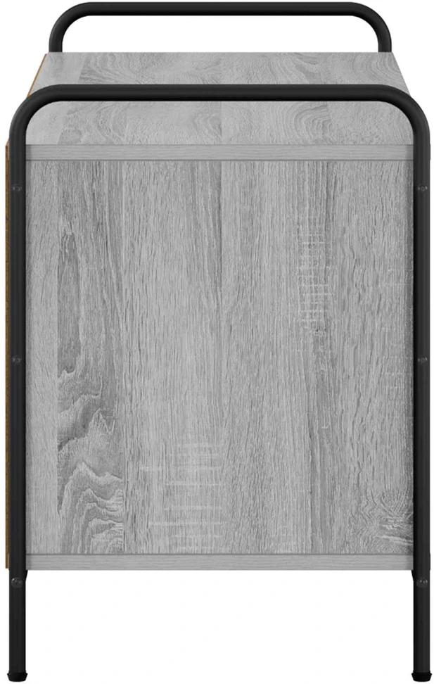 Batu skrynia 100 x 39,5 x 55,5 cm Apdirbta mediena Pilka Sonoma