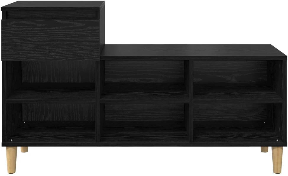 Batu skrynia 102 x 36 x 60 cm Apdirbta mediena Juodojo ąžuolo