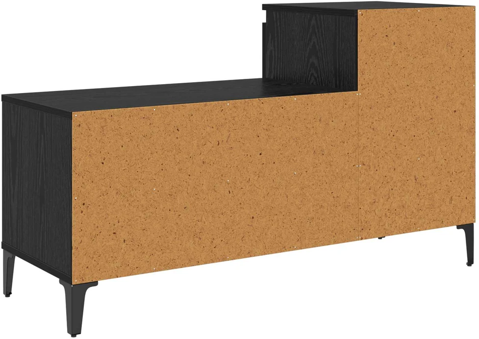 Batu skrynia 102 x 36 x 60 cm Apdirbta mediena Juodojo ąžuolo