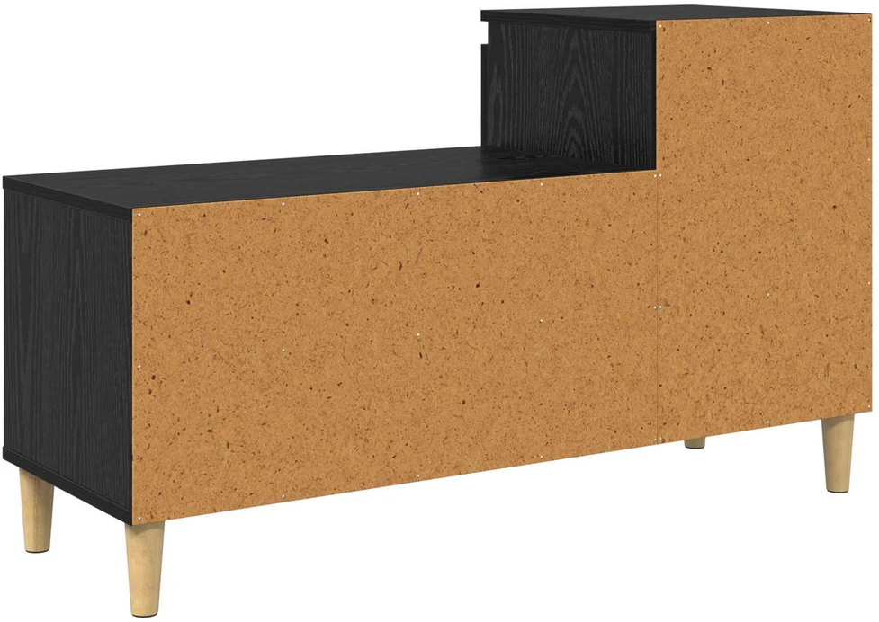 Batu skrynia 102 x 36 x 60 cm Apdirbta mediena Juodojo ąžuolo