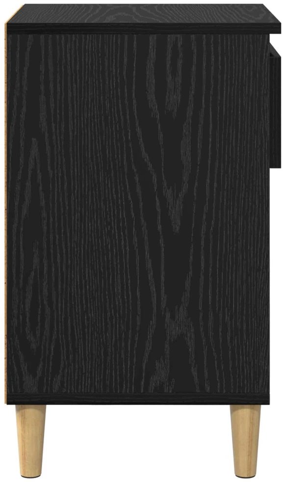 Batu skrynia 102 x 36 x 60 cm Apdirbta mediena Juodojo ąžuolo