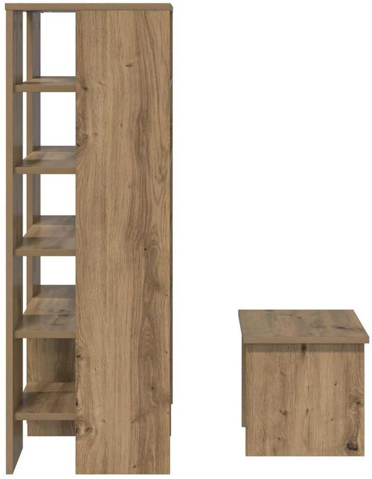 Batu skrynia 2 vnt. 62 x 35 x 100 cm Apdirbta mediena