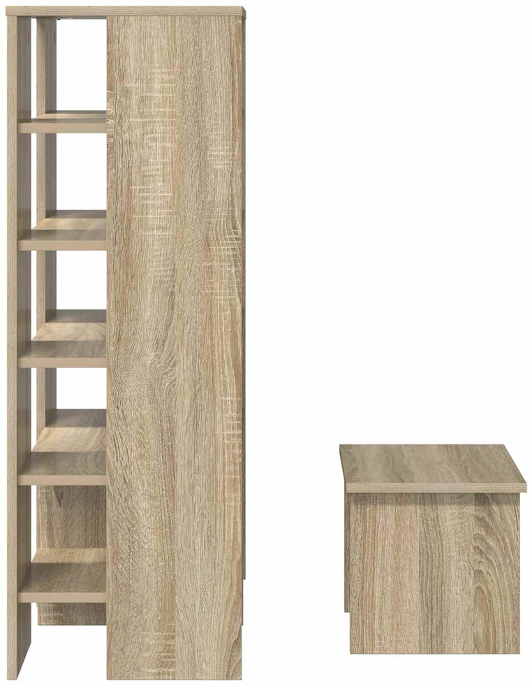 Batu skrynia 2 vnt. 62 x 35 x 100 cm Apdirbta mediena
