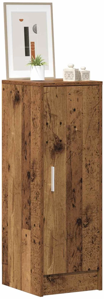 batų spintelė Old Wood 32x35x92 cm Engineered Wood