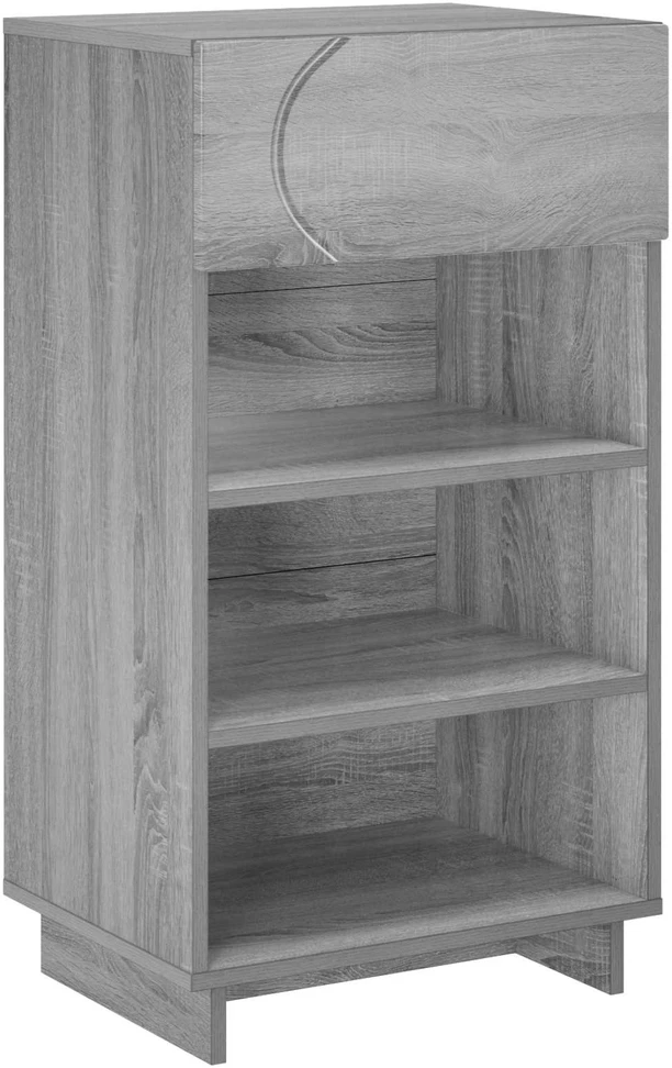 Batų spintelė 48 x 38 x 87,5 cm Apdirbta mediena Pilka Sonoma