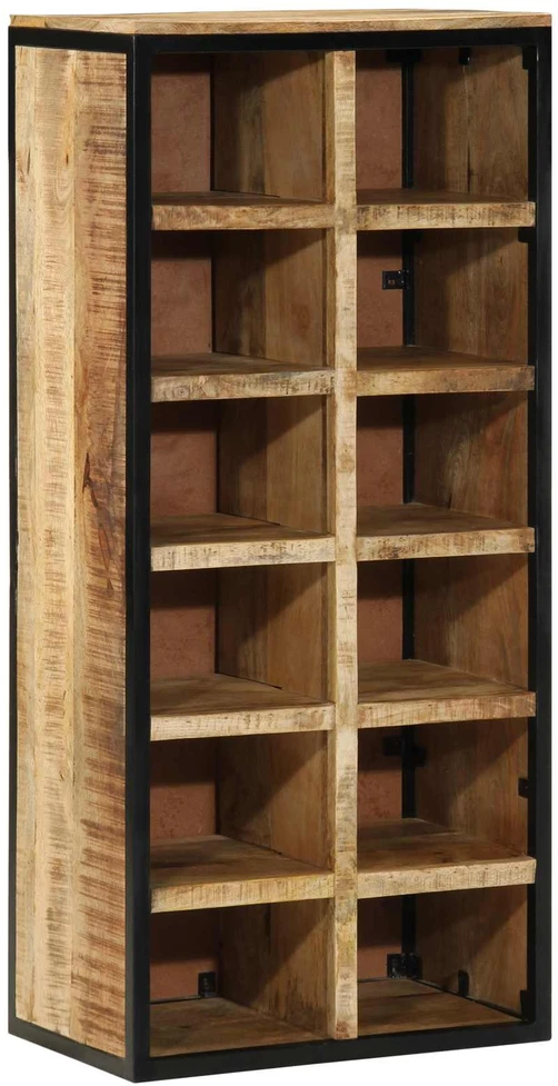 Batu skrynia 50 x 30 x 110 cm Kietas mango medis Ruda