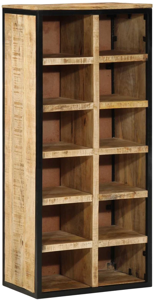 Batu skrynia 50 x 30 x 110 cm Kietas mango medis Ruda