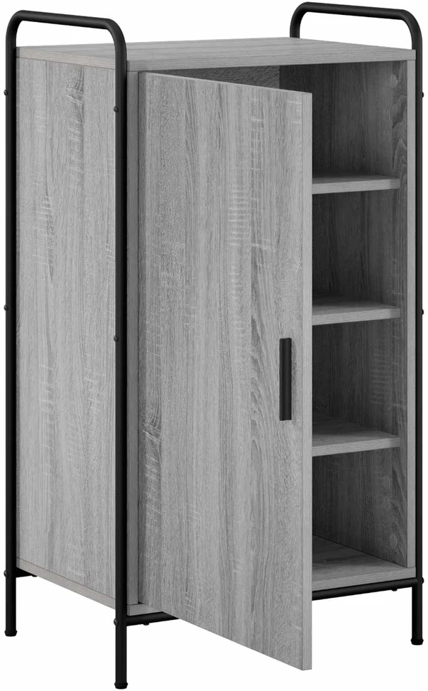 Batu skrynia 51 x 36,5 x 93 cm Apdirbta mediena Pilka Sonoma