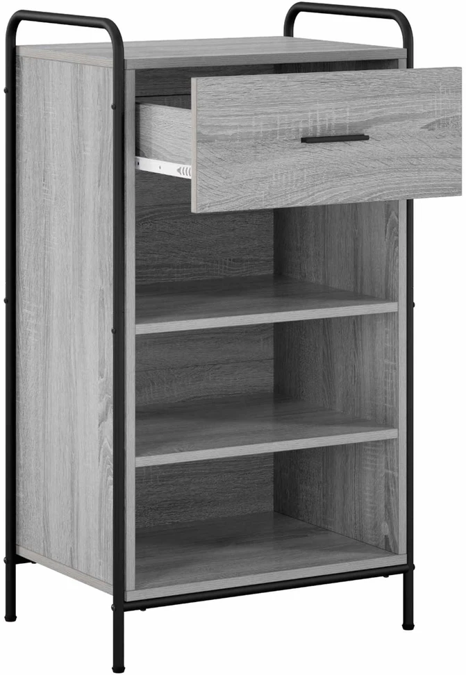Batu skrynia 51 x 36,5 x 93 cm Apdirbta mediena Pilka Sonoma