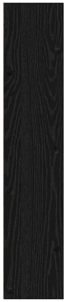 Batu skrynia 60 x 18 x 90 cm Apdirbta mediena Juodojo ąžuolo