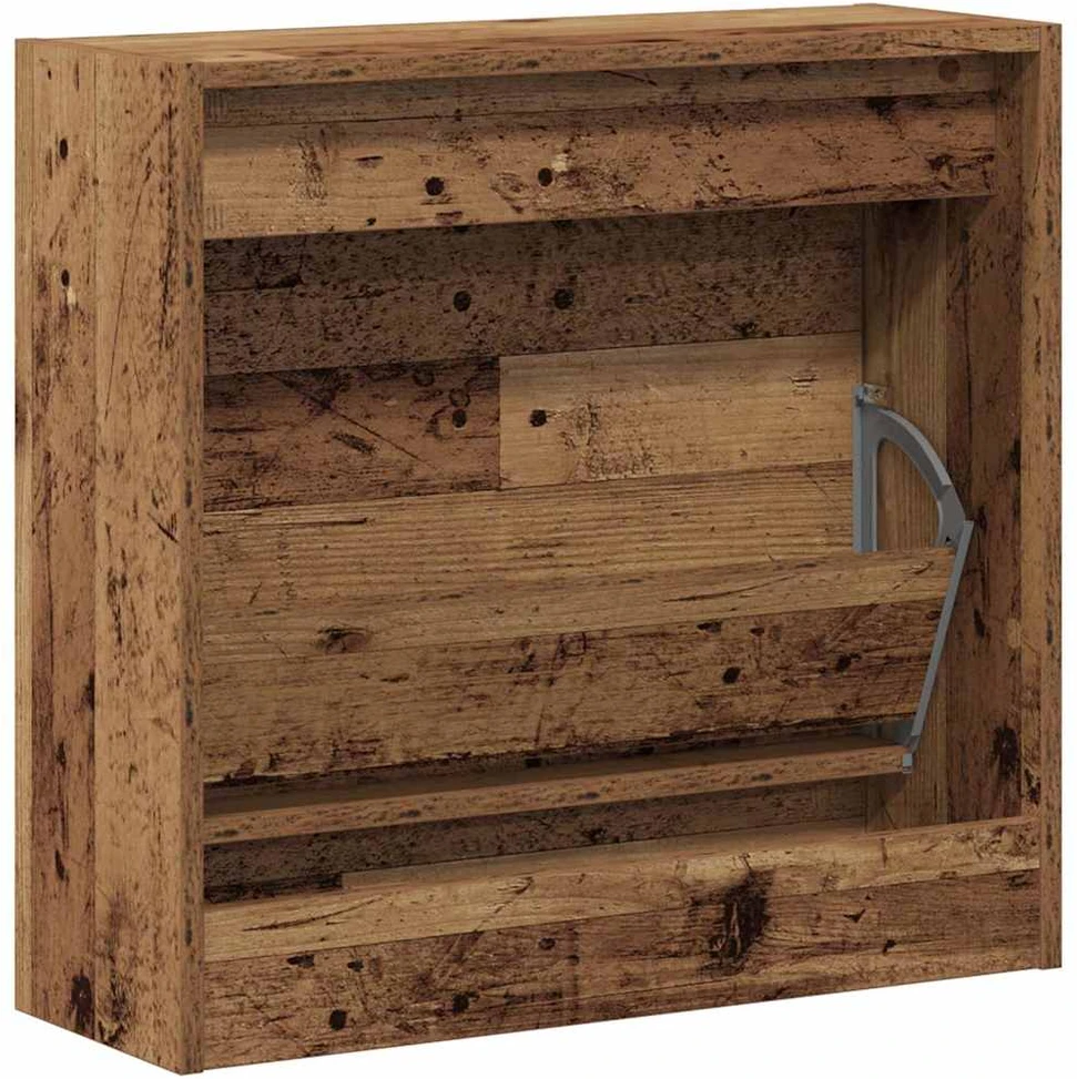 Batu skrynia 60 x 21 x 57 cm Apdirbta mediena Senas medis