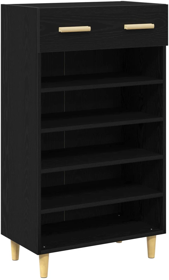 Batu skrynia 60 x 35 x 105 cm Apdirbta mediena Juodojo ąžuolo