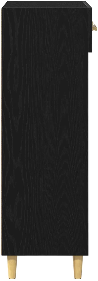 Batu skrynia 60 x 35 x 105 cm Apdirbta mediena Juodojo ąžuolo