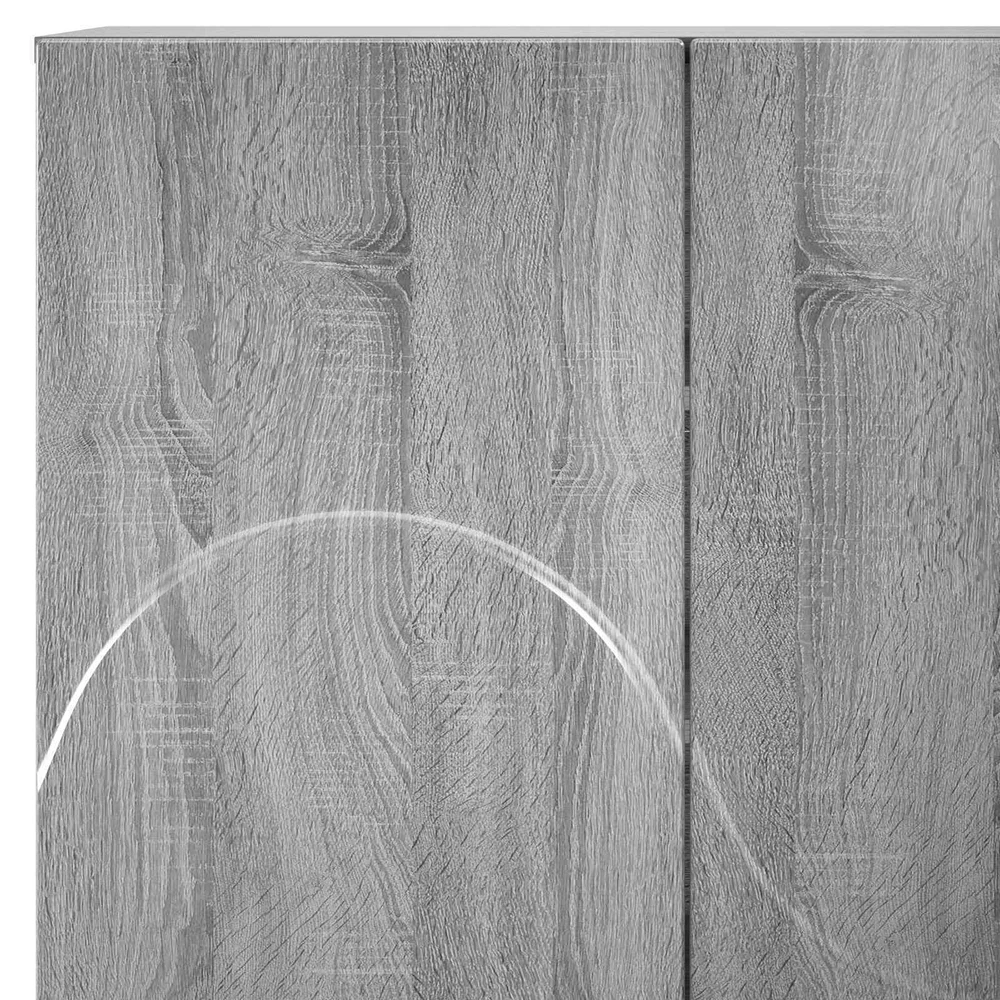 Batų spintelė 73 x 38 x 87,5 cm Apdirbta mediena Pilka Sonoma