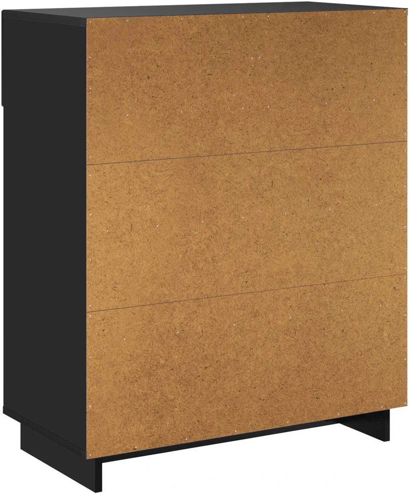 Batų spintelė 73 x 38 x 87,5 cm Apdirbta mediena Juoda