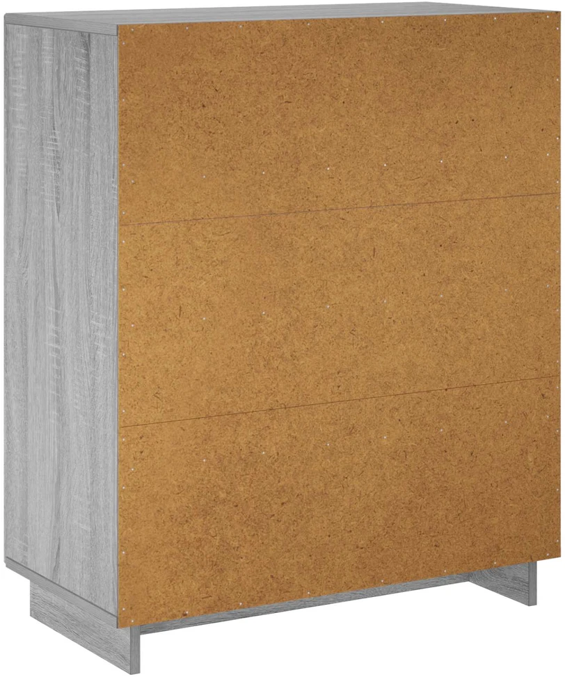 Batų spintelė 73 x 38 x 87,5 cm Apdirbta mediena Pilka Sonoma