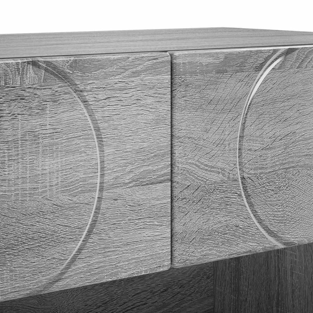 Batų spintelė 73 x 38 x 87,5 cm Apdirbta mediena Pilka Sonoma