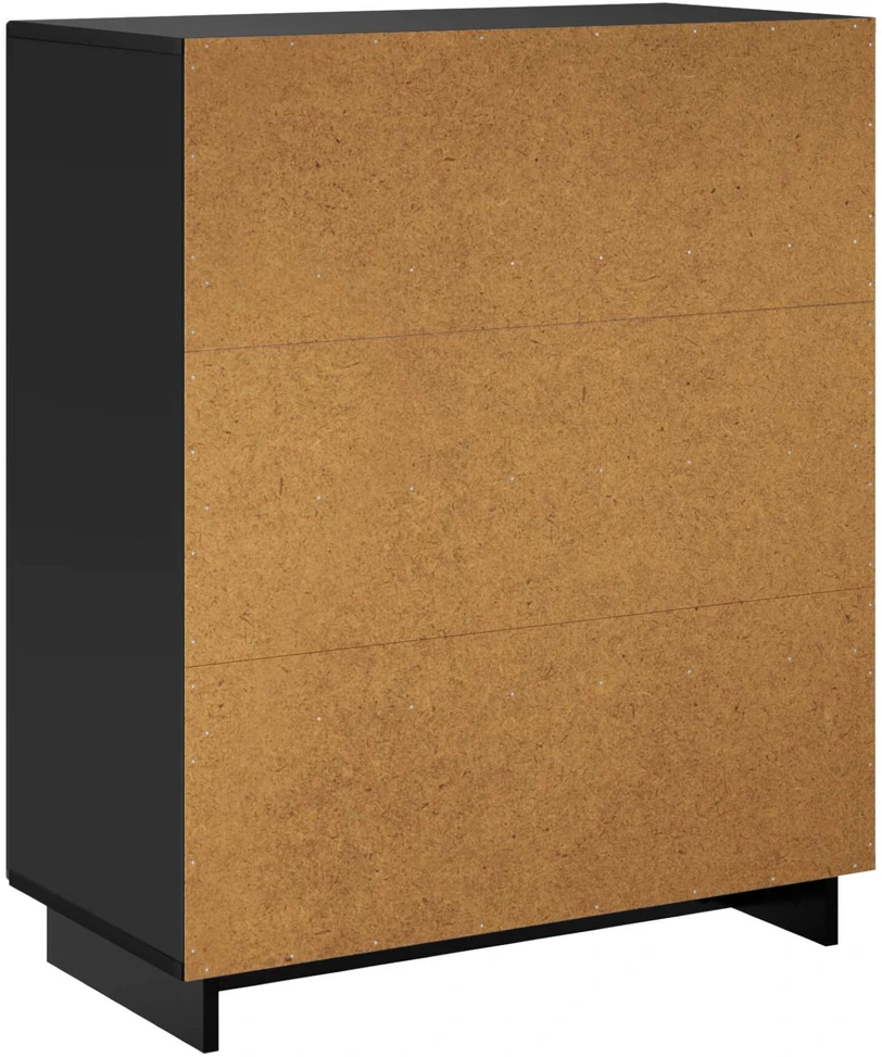 Batų spintelė 73 x 38 x 87,5 cm Apdirbta mediena Juoda