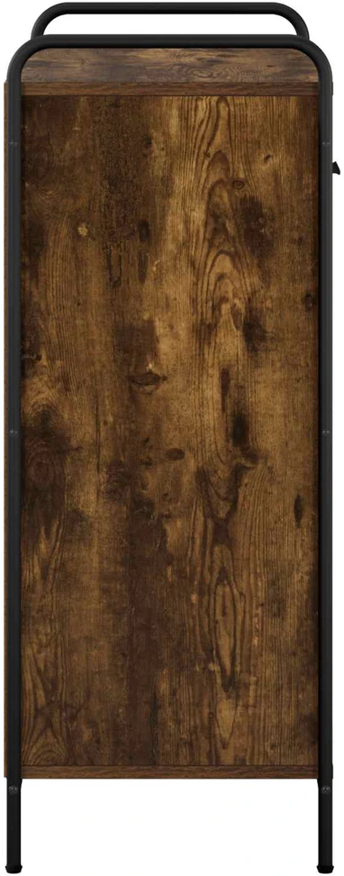 Batu skrynia 76 x 36,5 x 93 cm Apdirbta mediena Dūminio ąžuolo