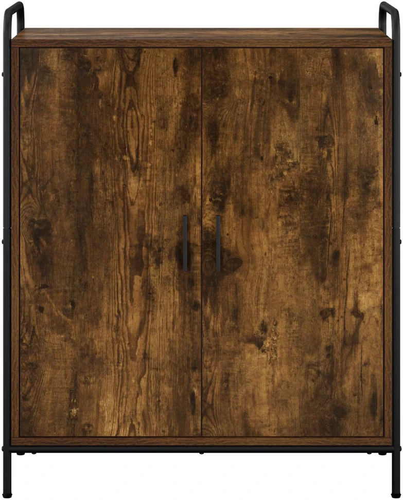 Batu skrynia 76 x 36,5 x 93 cm Apdirbta mediena Dūminio ąžuolo