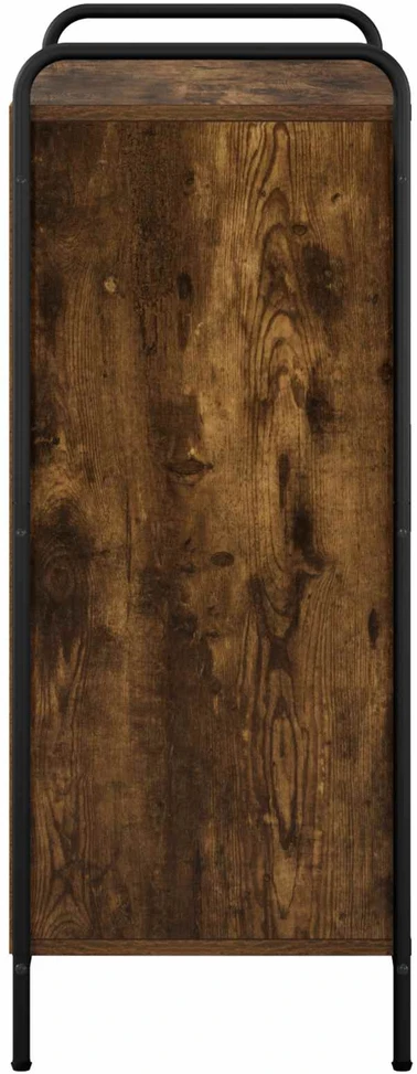 Batu skrynia 76 x 36,5 x 93 cm Apdirbta mediena Dūminio ąžuolo