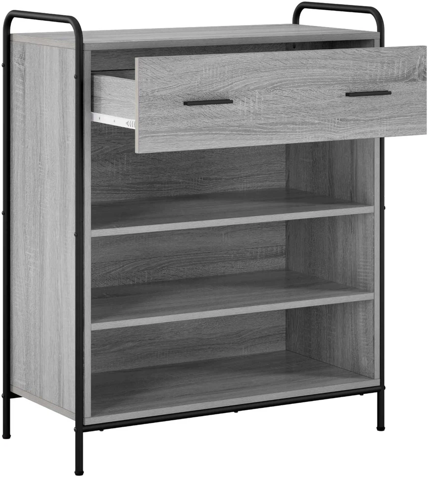 Batu skrynia 76 x 36,5 x 93 cm Apdirbta mediena Pilka Sonoma