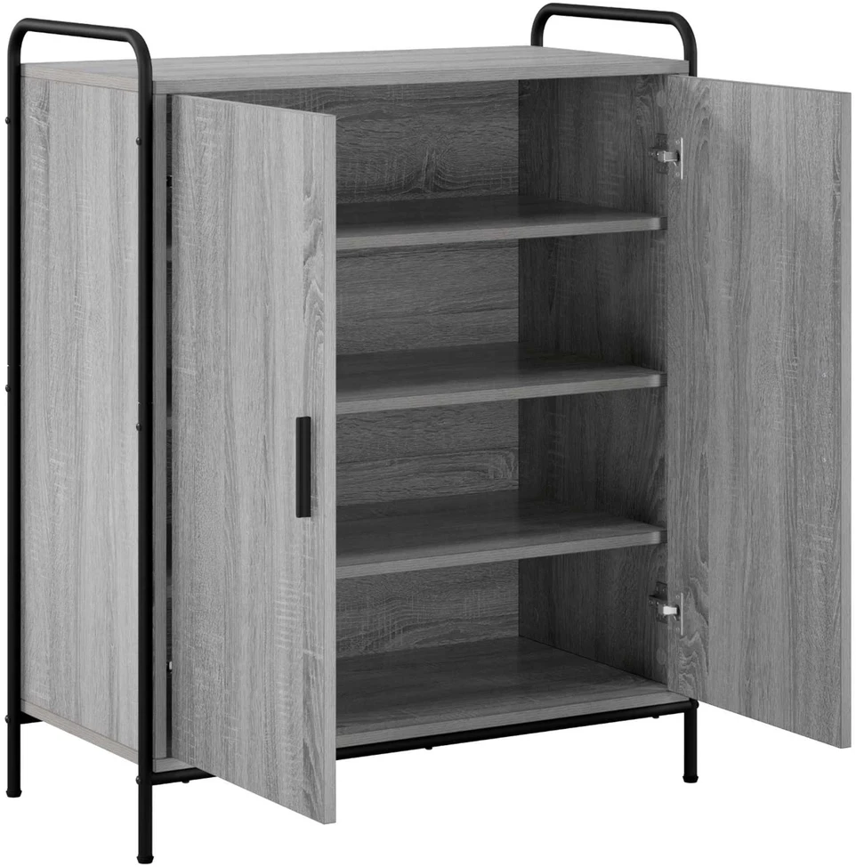 Batu skrynia 76 x 36,5 x 93 cm Apdirbta mediena Pilka Sonoma